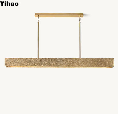 خرید سقف، کوه، چراغ های هتل های قدیمی، Vouvray Linear Chandelier 72' ساخت آنلاین