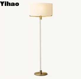 خرید K9 شیشه کریستال فولاد لامپ های کف مدرن مدرن ایستاده نور 72' H ساخت آنلاین