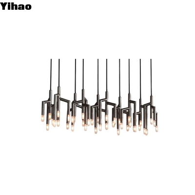 خرید ویلا ها بیمارستان ها AC 85-265V RAMEAU چراغ قوه خطی برای نصب سقف ساخت آنلاین