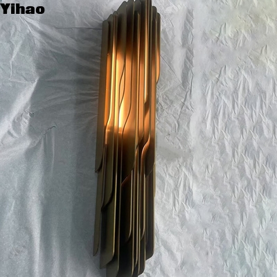 خرید Modern Brass LED Wall Lamp with Warm White Light 3500K ساخت آنلاین