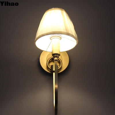 خرید Modern Brass LED Wall Lamp with Warm White Light for Living Room ساخت آنلاین
