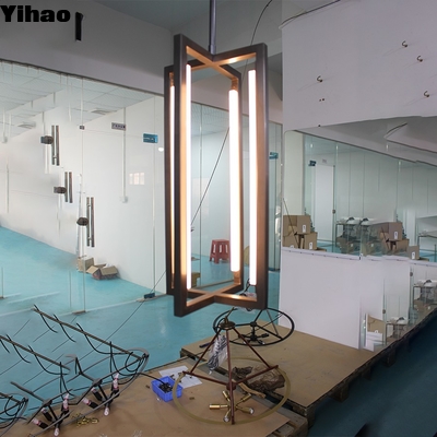 خرید Brass Frame LED Pendant Light with Crystal Shade E12 Bulb Base ساخت آنلاین