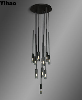 خرید چراغ قلاده ای با ارتفاع قابل تنظیم از مس مدرن با 50000 ساعت عمر برای اتاق نشیمن ساخت آنلاین