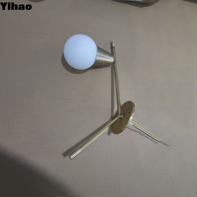 خرید چراغ دیواری مس سبک صنعتی با نور سفید گرم 2700K برای اتاق های نشیمن مدرن ساخت آنلاین