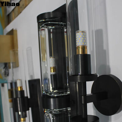 خرید لامپ دیواری مواد مس با نور سفید گرم 2700K و طراحی مدرن برای اتاق نشیمن و اتاق خواب ساخت آنلاین