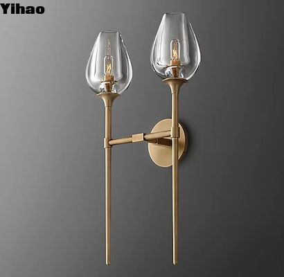 چراغ دیواری اتاق نشیمن سخت متصل به یک منبع برق داخلی برای کاربردهای متنوع