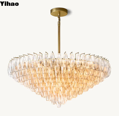 چراغ قوه شیشه ای چراغ های فوی مدرن ال ای دی 60 وات