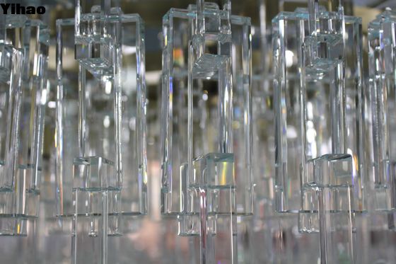 مارينان 4 طبقه لوستر مستطيل 183 سانتي متر لوستر گرد بلور