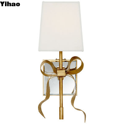 لامپ تزئینی بیرونی دیوار نصب شده در مس قدیمی سوخته