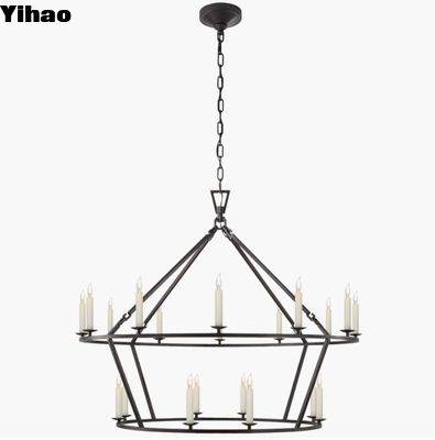 آسايش بصري دارلانا بزرگ دو طبقه حلقه لوستر CHC 5179