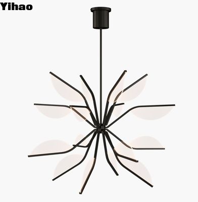 700BLT38G Belterra 38 Globe Chandelier مس طبیعی / سیاه مات 3000K ماژول های LED