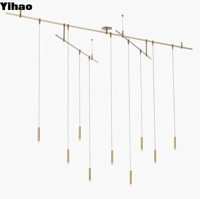 700MXY9R سنگی مسوزی Moxy Chandelier 9 Light Dimmable سازگار با ELV Dimmers