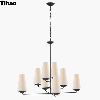 ARN 5205 فانتین لوستر بزرگ آفست گچ سفید / قدیمی آهن / گچ طلا شده