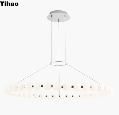 700OBT Orbet 42 لوستر Dimmable 50 وات 90 CRI 2700K مس و لوستر کریستال