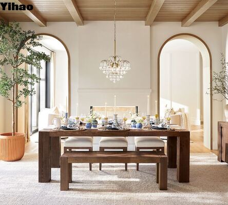 بدن مس 2700K گرم سفید مدرن ساده لوکس آویزان نور لوستر برای اتاق نشیمن